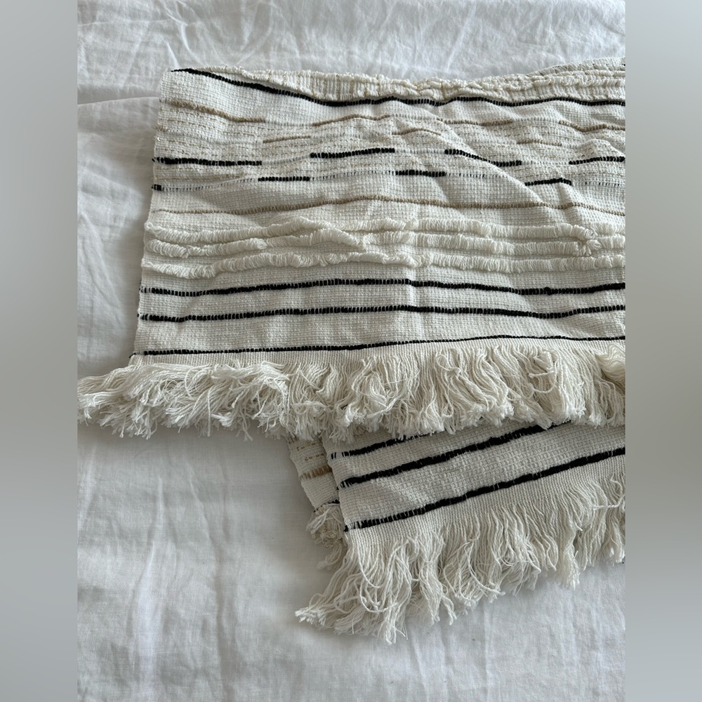Anthropologie throw blanket